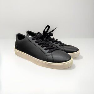 Thousand Fell Men’s 10 Low Top Lace Up Sneakers Black/White